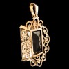 Pendentif ancien topaze