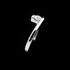 Solitaire diamant 0,20 carat en or