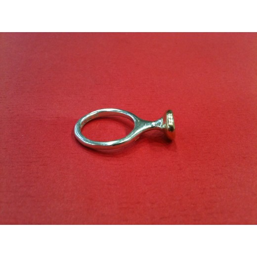Bague Rosa Maria en argent, or et diamants