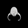 Bague marquise ancienne diamants