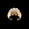 Bague ancienne pavage diamants