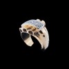 Bague ancienne pavage diamants