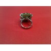 Bague Bernardaud en argent et porcelaine