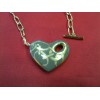 Collier Bernardaud For Ever en porcelaine et plaqué or