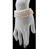 Bracelet ancien 4 rangs de perles en or