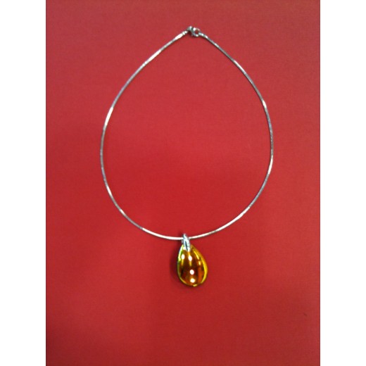Collier Baccarat Psydélic rouge