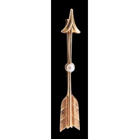 Barrette ancienne flèche