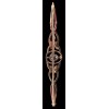 Barrette ancienne deux ors diamant