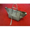 Sac Céline Luggage Phantom MM en veau grainé taupe