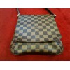 Sac Louis Vuitton Musette Salsa en toile damier ébène