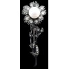 Broche ancienne Fleur or et argent