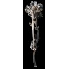 Broche ancienne Fleur or et argent