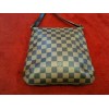 Sac Louis Vuitton Musette Salsa en toile damier ébène