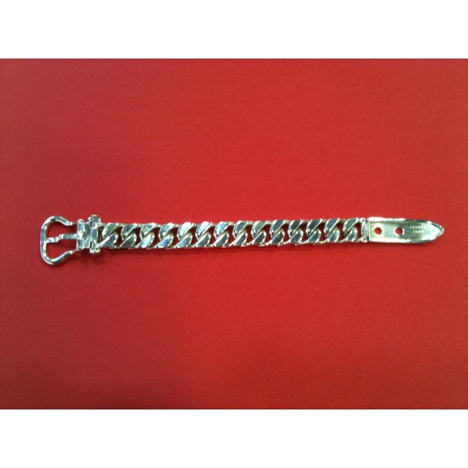 Bracelet Hermès Boucle sellier MM en argent