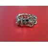 Bracelet Hermès Boucle sellier MM en argent