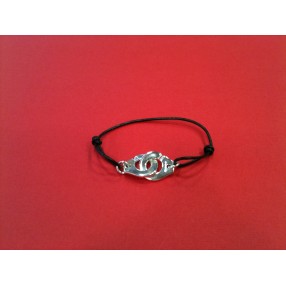 Bracelet Dinh Van Menottes R20 en argent