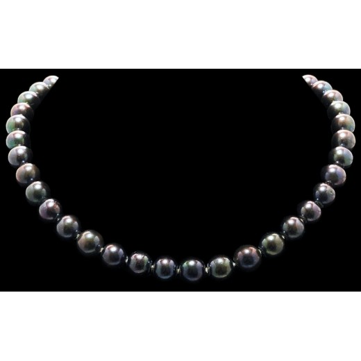 Collier Perles de Tahiti en chocker
