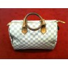 Sac Louis Vuitton Speedy 30 en toile damier azur