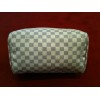 Sac Louis Vuitton Speedy 30 en toile damier azur