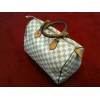 Sac Louis Vuitton Speedy 30 en toile damier azur