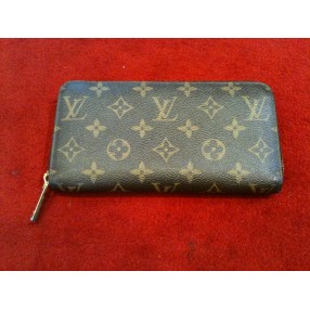 Portefeuille Louis Vuitton Zippy en toile monogram