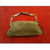 Pochette Louis Vuitton Onatha en daim monogram cacao