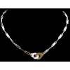 Collier Dinh Van Menottes R12 Bicolore