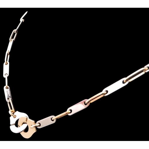 Collier Dinh Van Menottes R12 Bicolore