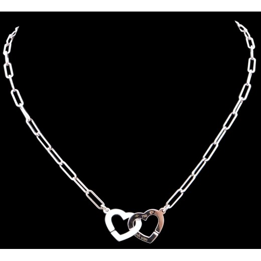 Collier Dinh Van Double Cœurs R13