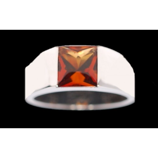 BAGUE TANK CARTIER CITRINE MADERE