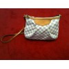 Sac Louis Vuitton Siracusa PM en toile damier azur