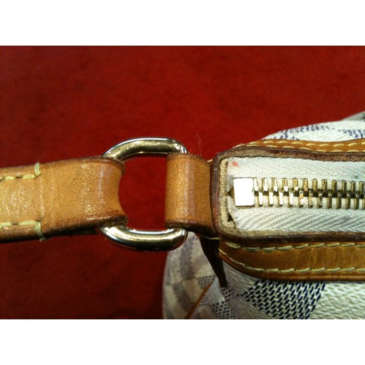 Sac Louis Vuitton Siracusa PM en toile damier azur