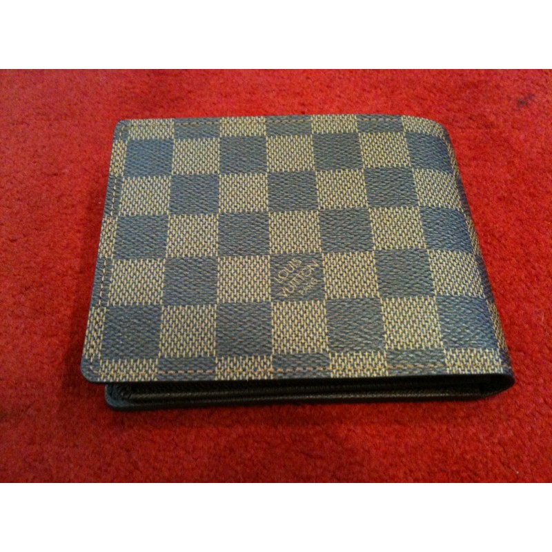 Louis Vuitton Damier Ebene Florin Wallet Louis Vuitton