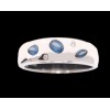 BAGUE saphirs et diamants