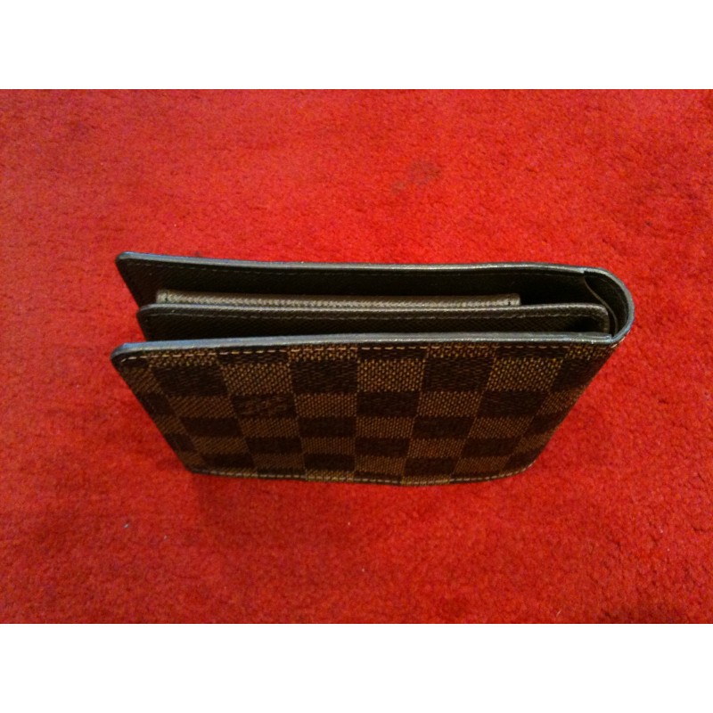 Louis Vuitton Damier Ebene Florin Wallet Louis Vuitton