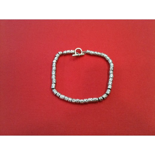 Bracelet Dodo Pomellato Kit avec grains en argent