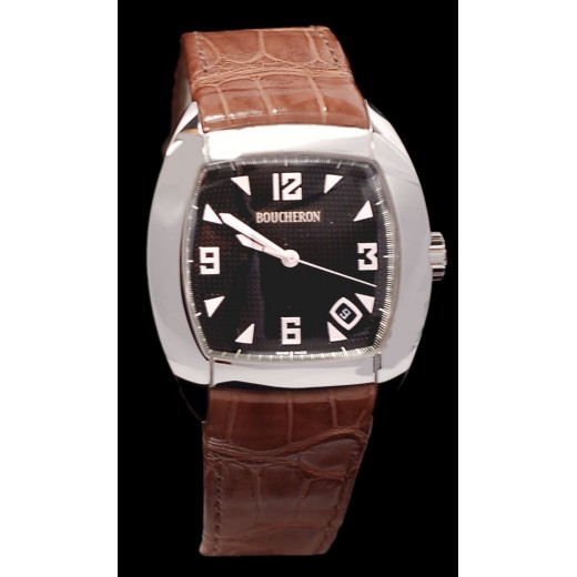 MONTRE BOUCHERON ACIER AUTOMATIQUE