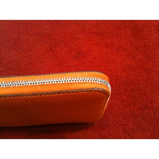 Couverture d'agenda Hermès Silkydaily orange