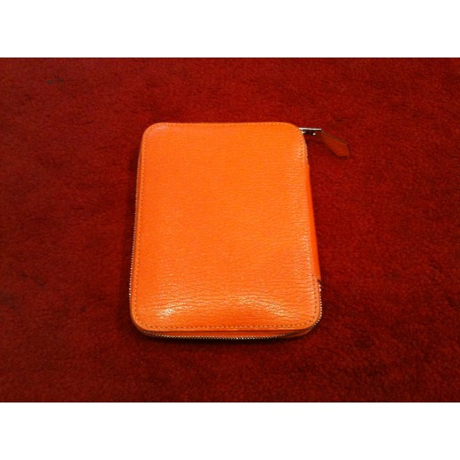 Couverture d'agenda Hermès Silkydaily orange