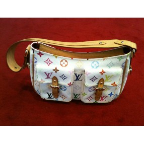 Sac Louis Vuitton Lodge PM en toile monogram multicolore