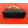 Sac Chanel Classique à rabat en tissu matelassé noir