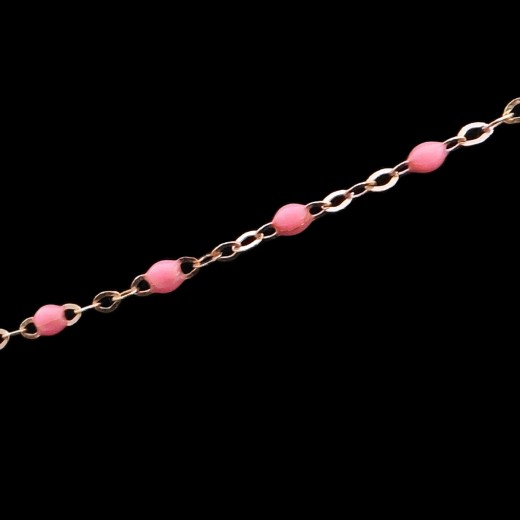 Collier Gigi Clozeau Perles résine rose