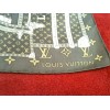 Foulard Louis Vuitton Trunks en twill de soie.