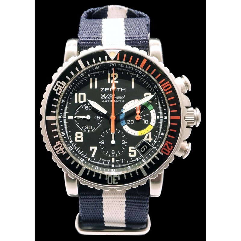Montre zenith on sale el primero prix