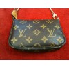 Pochette Mini Louis Vuitton en toile Monogram