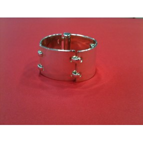 Bracelet Hermès Mousquetaire en argent