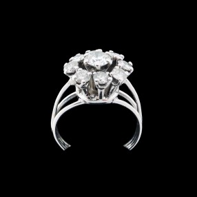 Bague Marguerite Diamants