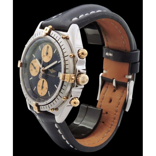 Montre Breitling Chronomat 38 en or & acier