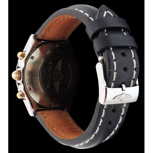 Montre Breitling Chronomat 38 en or & acier