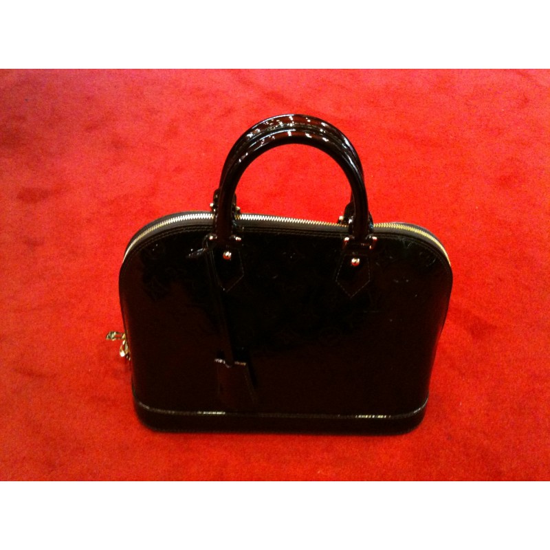 Sac Cuir Noir Neuf Louis Vuitton Alma Bb